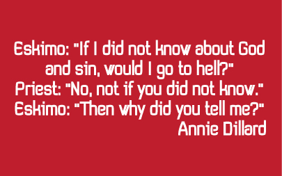 How can less be more? Religion