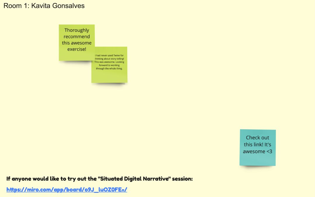 DIY Situated Narrative: Feminist HCI Workshop